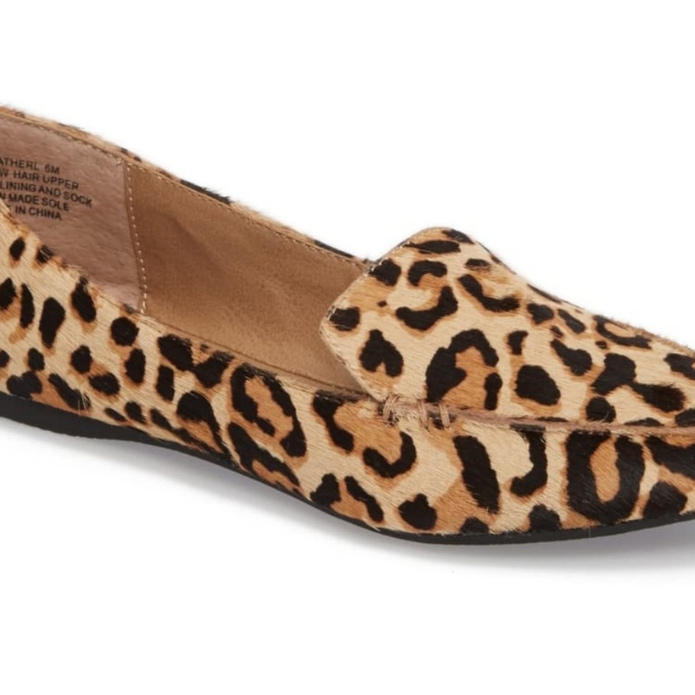 Steve Madden Leopard Loafer